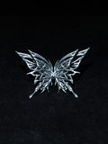 Layered Wings Ring – Silver Openwork Butterfly 3D-Printed Jewelry | MIIIIIJA