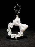 Bow Ribbon Mini Mirror – 3D-Printed Round Mirror | MIIIIIJA